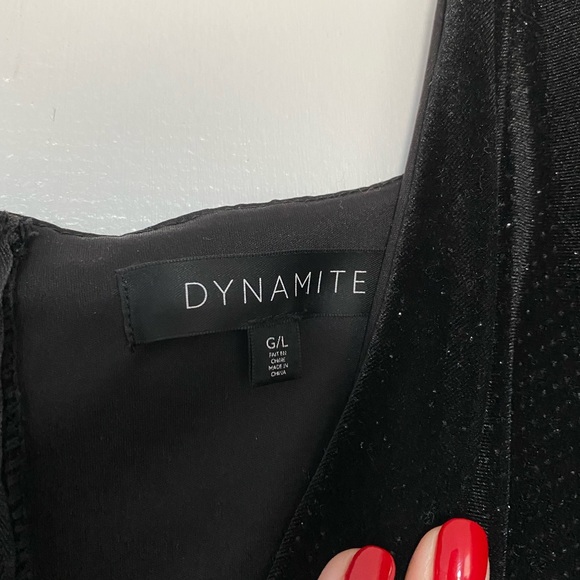 Black sparkle midi dress - Picture 4 of 4